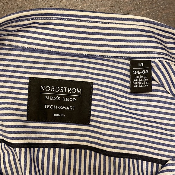 Nordstrom Slim Fit 15 Dress Shirt - Picture 2 of 4